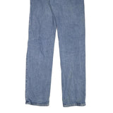 WRANGLER Mens Blue Regular Fit Straight Denim Jeans W31 L34 Classic Casual Zip