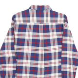 CHAPS Mens Blue & Red Check Shirt S Classic Cotton Button Down Casual