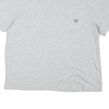 CHAPS Mens Grey 2XL T-Shirt Short Sleeve Crew Neck Pocket Logo Casual