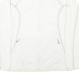 BERGHAUS Womens White Polyester Blend Zip-Up Jacket L Outdoor Lightweight