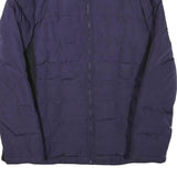 CALVIN KLEIN Mens Blue Zip Jacket XS Polyester Blend Plain Lightweight Casual