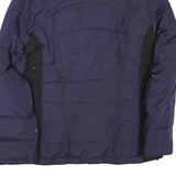 CALVIN KLEIN Mens Blue Zip Jacket XS Polyester Blend Plain Lightweight Casual