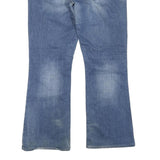 SILVER Womens Jeans Blue Regular Bootcut Denim Medium W36 L30 Embroidered