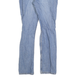 LEVI'S 511 Slim Mens Jeans Blue Slim Skinny Denim Light W32 L30 Distressed