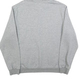 PUMA Mens Grey Hoodie XL Cotton Blend Pullover Hooded Sweatshirt