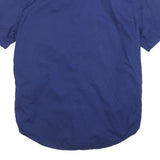 LEVI'S Mens Blue Cotton Short Sleeve Shirt M Casual Summer Essential