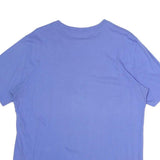 NAUTICA Mens Blue Graphic T-Shirt S Short Sleeve Crew Neck Cotton Comfortable