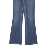 HUDSON Womens Blue Slim Flared Denim Medium W26 L30 Stylish Casual Zip Cotton