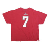 NFL Mens Red San Francisco 49ers Kaepernick Graphic T-Shirt 2XL Short Sleeve