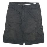 CARHARTT Mens Black Cargo Shorts XL W34 Classic Fit Workwear Pockets