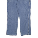DICKIES Mens Regular Blue Denim Jeans W38 L30 Workwear Zip Closure