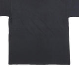 FRUIT OF THE LOOM Mens Black DJ Graphic T-Shirt L Short Sleeve Crew Neck Cool