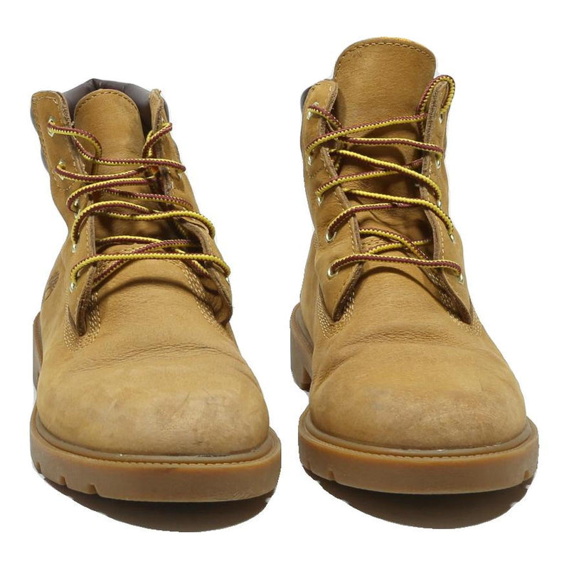 TIMBERLAND Boys Classic 6 Inch Ankle Boots Girls Lace-Up Leather UK 5 Tough