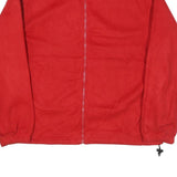 MTAPRO Mens Red Jacket L Polyester Blend Plain Zip Casual Wear Outerwear