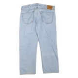 LEVI'S 501 Womens Regular Jeans Denim Light W38 L27 Classic Button Cotton Blend