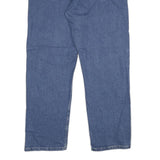 WRANGLER Mens Regular Blue Denim Jeans W36 L30 Classic Zip Cotton Blend