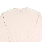 CHAMPION Womens Pink Pullover Crew Neck S Cotton Blend Jersey Sweatshirt Casual