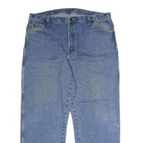DICKIES Mens Regular Blue Denim Jeans W40 L30 Zip Closure Workwear