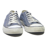 CONVERSE Chuck Taylor All Star Mens Low Top Trainers Canvas Blue UK 8.5 Classic