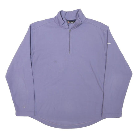BERGHAUS Womens Purple Lavender Zip Jacket M Polyester Blend Outdoor Activewear