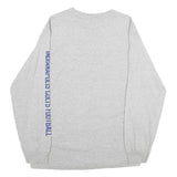 NFL Mens Grey Colts Peyton Manning Long Sleeve Crew Neck Football T-Shirt M