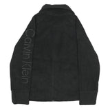 CALVIN KLEIN PERFORMANCE Womens Black Jacket XL Polyester Plain Zip Comfort