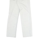 LEVI'S Mens Jeans White Regular Straight Denim W24 L28 Classic Cotton Zip