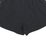 NIKE Womens Black Running Shorts M W30 Sportswear Polyester Blend Lightweight