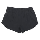 NIKE Womens Black Running Shorts M W30 Sportswear Polyester Blend Lightweight