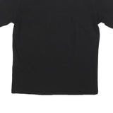 LOVE MOSCHINO Womens Black Graphic T-Shirt M Short Sleeve Crew Neck Cotton Blend