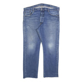 LEVI'S 501 Mens Jeans Blue Regular Straight Denim Medium W40 L28 Button Closure