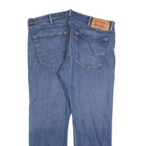 LEVI'S 501 Mens Jeans Blue Regular Straight Denim Medium W40 L28 Button Closure