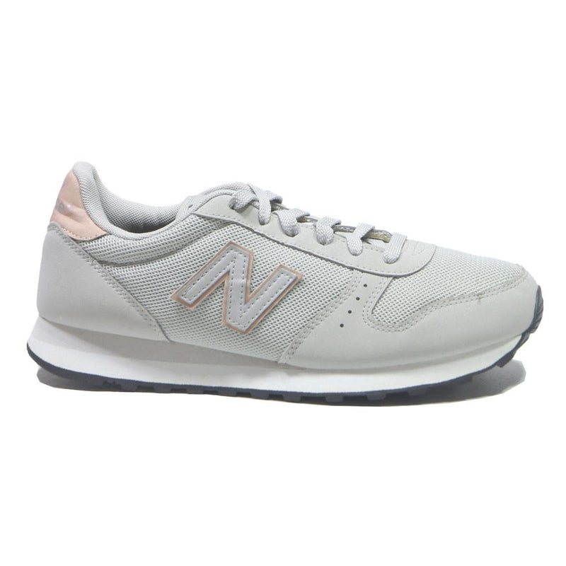 NEW BALANCE Womens Sneaker Trainers Footwear Grey & Pink Synthetic UK 8.5