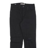 LEVI'S 724 Womens Jeans Regular Straight Denim Dark W29 L24 Distressed