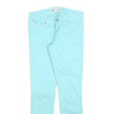 LEVI'S Womens Jeans Blue Slim Skinny Denim W29 L29 Stylish Zip Closure