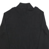 POLO RALPH LAUREN Mens Black Cotton Patterned Pullover Crew Neck Basic Knit XL