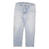 LEVI'S 615 02 Mens Jeans Light Blue Regular Straight Denim W35 L29 Zip Cotton