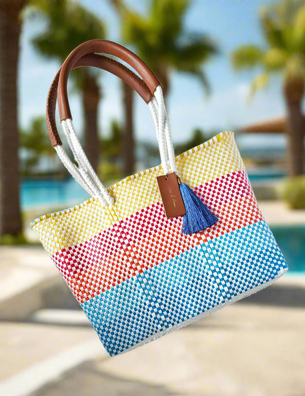 Mini-Sunrise Beach Tote Bag