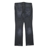 GUESS JEANS Womens Blue Regular Straight Denim Medium W36 L33 Zip Closure