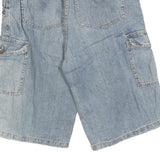 JOHN KAIN JEANS Mens Blue Cargo Cotton Blend M W30 Casual Shorts