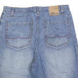 DOM ALTITUDE Mens Denim Blue Casual Shorts 2XL W40 Cotton Blend