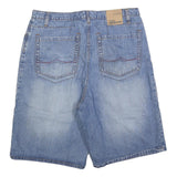 DOM ALTITUDE Mens Denim Blue Casual Shorts 2XL W40 Cotton Blend