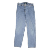 LAUREN RALPH LAUREN Womens Regular Fit Straight Denim Light Blue Jeans W30 L30