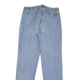 LAUREN RALPH LAUREN Womens Regular Fit Straight Denim Light Blue Jeans W30 L30