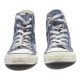 CONVERSE Chuck Taylor All Star Womens High Top Trainers Blue Canvas UK 5.5