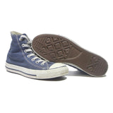 CONVERSE Chuck Taylor All Star Womens High Top Trainers Blue Canvas UK 5.5
