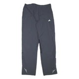 ADIDAS Womens Polyester Blend Black Regular Fit Straight Leg Trousers W31 L30