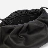 Lowell in Black Onyx top view opening of the bag