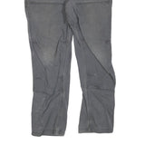 CARHARTT Mens Grey Denim Cotton Blend Regular Fit Straight Leg Jeans W36 L30