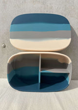 Eco lunch box/snack box - Blue